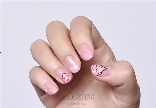 指甲透明表情包图片